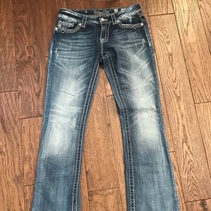 MISS ME JEANS SIZE 28 x 33